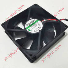 Sunon kde1209ptv3 13.ms. ar. gn dc 12v 1.0w 92x92x25mm ventilador de refrigeração do servidor de 3 fios 2024 - compre barato