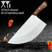 Faca de abate grande osso chinês faca de açougueiro sérvio chef desossa faca completa tang forjado artesanal faca de cozinha ferramenta cutelo 2024 - compre barato