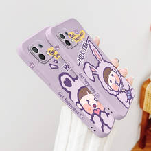 Cute Tea Girl Phone Case For Xiaomi Mi 11 10T 10 lite 9T Note 10 Redmi Note 10 9 9T 8 8Pro 7 7Pro 9 9A K40 K30 Cover 2024 - buy cheap