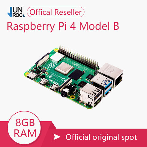 New Original Official Raspberry Pi 4 Model B RAM 2G4G8G 4 Core 1.5Ghz 4K Micro HDMI Pi4B 3 Speed than Raspberr Pi 3B+ 2022 - купить недорого