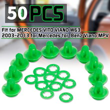 50pcs Green Auto Fasteners Car Door Card Trim Panel Clips Rear Tailgate Interior Accessories for Mercedes /Benz VITO VIANO W639 2024 - buy cheap