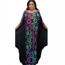 Length 150cm African Dresses For Women Africa Clothing Muslim Long Dress High Quality Length Fashion African Dress For Lady 2024 - buy cheap