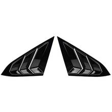 for Honda 10Th Gen Civic 2016 2017 2018 2019 Rear Side Window Louvers Air Vent Cover Black 2024 - buy cheap