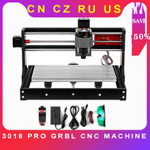 CNC Machine 3018 Pro GRBL DIY Mini CNC router 3 Axis Pcb Milling Cutter Machine Wood Router Engraver with Offline Controller 2024 - buy cheap