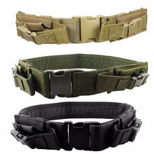 Tactical Belt 2" SWAT MOLLE Waist Strap Utility Pistol Belt with 2 Pistol Magazine Pouch Heavy Duty Elite Law Enforcement Gear 2024 - buy cheap