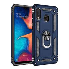 Luxury Armor Shockproof Cover For Samsung A20E Case For Samsung Galaxy A20E SM-A202F SM A202F Silicone Bumper Metal Ring Case 2024 - buy cheap