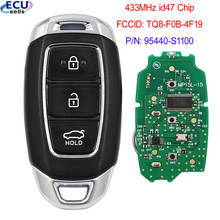 Chip remoto esperto da chave 433mhz hitag3 ncf29a3x id47 para hyundai santafe 2018 2019 2020 fccid: TQ8-F0B-4F19 p/n: 95440-s1100 2024 - compre barato