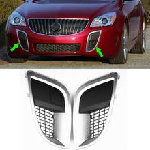 Luz de nevoeiro do carro grade de reboque nevoeiro capa amortecedor dianteiro luz grills em corrida grills para buick regal gs 2012-2017 2024 - compre barato