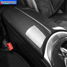 Capa decorativa para console central de apoio de braço mercedes benz, classe c, w205, glc, x253, 2015 a 2020 2024 - compre barato