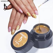 KODIES-esmalte de uñas en GEL, barniz de uñas en Gel de araña de 5g, Color dorado y plateado, pintura UV, línea de dibujo, barniz Gellak para diseño de uñas artísticas en 3D 2024 - compra barato