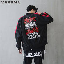 VERSMA-Chaqueta de piloto para hombre, abrigo de estilo coreano, Hip Hop, Punk, japonés, Otoño, envío directo 2024 - compra barato