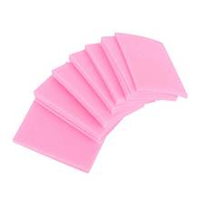 100 Pcs Pink Lint-Free Wipes All For Manicure Nail Polish Remover Pads Paper Nail Cutton Pads Manicure Pedicure Gel Tools HOT 2024 - buy cheap