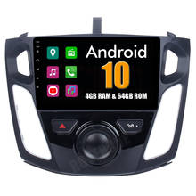 Central multimídia automotiva para ford focus 3 2012, 2013, 2014, android 10, reprodutor multimídia, rádio, bluetooth, estéreo, navegação gps, 2024 - compre barato