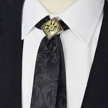 Corbata de polo americano para hombre, corbata negra con temperamento informal, corbata estrecha versión coreana pequeña de 6cm, envío gratis 2024 - compra barato