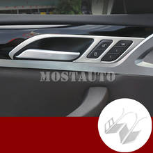 Manija Interior de puerta de coche, moldura de acero inoxidable para BMW X3, G01, X4, G02, 2018-2021, 4 unidades 2024 - compra barato