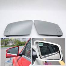 Car Heated Blind Spot Warning Wing Mirror Glass For Mercedes-Benz W212 W204 W221 GLA GLK C250 C300 C350 E200 E250 E300 E350 2024 - buy cheap