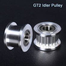 Polea de sincronización Idler GT2, rueda de 20 dientes de alta calidad 3/4/5MM para correa GT2 síncrona 2GT, piezas de impresora 3D, engranaje de aluminio I3 MK3 2024 - compra barato