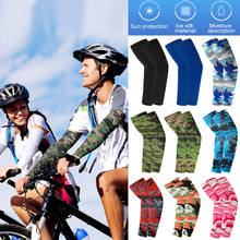 1 Pair Arm Sleeves Warmers Sports Sleeve Sun UV Protection Hand Cover Summer Cooling Warmer Running Fishing Cycling Sportswear 2024 - buy cheap