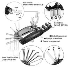 Accesorios de motocicleta 16 en 1, tornillos de destornillador, cubierta de herramienta de fijación para 2005 Cbr 900 Rr Fjr Bajaj Pulsar 200 Ns, accesorios Sv1000 2024 - compra barato