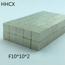 100PCS/LOT Magnet 10*10*2 N35 Strong Cuboid NdFeB Rare Earth Magnet 10x10x2 Neodymium Magnets 10 x 10 x 2 2024 - buy cheap