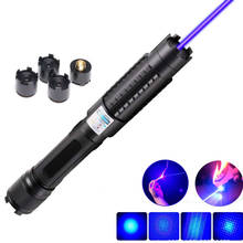 Burning Most Powerful Laser pointer Torch 450nm 10000m Focusable Blue Laser Pointers Flashlight burn match candle lit cigarette 2024 - buy cheap