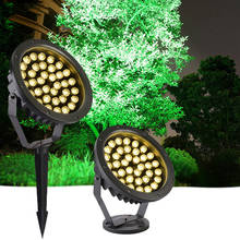 Waterproof LED Outdoor Floorlight Tree Light Landscape Lighting AC12V AC24V AC220V Lawn Light 9w 12w 18w Garden Terrace Lights 2024 - buy cheap