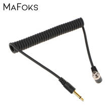 Flash Light Spring PC Sync Cable 3.5mm to Male Flash Plug 30-100cm for Photography Studio Camera Flash Trigger Accessories 2024 - buy cheap