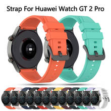 Correa de silicona para HUAWEI WATCH GT 2, repuesto de correa de reloj GT2E de 46/42mm, estilo oficial, nuevo 2024 - compra barato