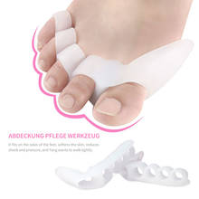 2pcs Hallux Valgus Corrector Toe Separators Foot Finger Splitter Spreader 2024 - buy cheap