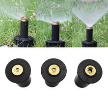 Adjustable Plastic Garden Popup Sprinkler Copper Spray Nozzle 90/180/360° Lawn Watering Pop up Sprinkler 1/2" Female Thread 2024 - buy cheap