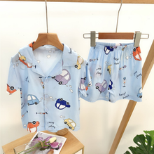 Spring Autumn Baby Boys Girls Pajamas Set 18M-8yrs Children Kids Sleepwear Lounge Wear Cotton Girls Evening Dress 2024 - buy cheap