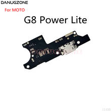 30 unids/lote para Motorola MOTO G8 Power Lite, placa de carga USB, Conector de enchufe, puerto de carga, Cable flexible 2024 - compra barato