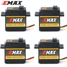 Emax-Servo de lavado analógico de Metal ES09MA, 4,8-6,0 V, Compatible con Futaba JR, para 450, helicóptero, cola, avión, Juguetes 2024 - compra barato