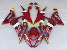 Carrocería para moto Ninja ZX6R 2013, carenados rojo y blanco para KAWASAKI zx6r 2014 2015 zx 6r 13 14 15 16 17 18 2016 2017 2018, kits de carrocería 2024 - compra barato