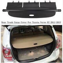 Cubierta de carga trasera para maletero de Toyota Verso EZ 2011, 2012, 2013, 2014, 2015, cortina de partición, protector de pantalla, accesorios de seguridad 2024 - compra barato