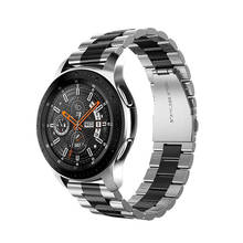 Correa de metal para Huawei watch 2, amazfit bip, Samsung Gear S3, S2, sport Classic, huawei gt, galaxy watch de 42 y 46mm 2024 - compra barato