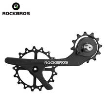ROCKBROS 17T Bike Bicycle Rear Derailleur Pulley Wheel Kit Carbon Fiber 11 Speed Shimano 9100 9150 R8000 R8050 Bike Bicycle Part 2024 - buy cheap