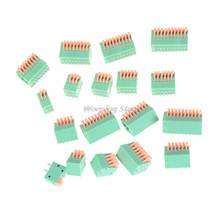 5PCS Spring Screless Copper Green Terminal Block KF141R KF141V 2.54mm Pitch PCB Straight foot Connectors 2/3/4/5/6/7/8/9/10P 2024 - buy cheap