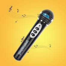 NEW Musical Toys kids Black Microphone Mic Karaoke Singing Kid Funny Gift Music Toy Children Creativity Imagination Education 2024 - buy cheap