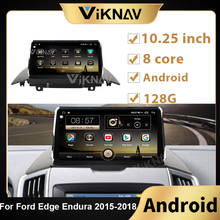 2 Din Android Car radio for Ford Edge Endura 2015 2016 2017 2018 car stereo receiver GPS navi DVD multimedia player head unit 2024 - buy cheap