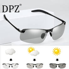 Dpz-óculos de sol polarizados estilo aviador, óculos escuros, descoloração, marca, vintage 2024 - compre barato