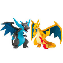 2020 TAKARA TOMY Pokemon Dolls Mega Charizard X Mega Evolution плюшевые игрушки в виде животных рождественские подарки для детей 2024 - купить недорого