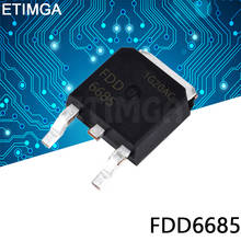 10 PÇS/LOTE FDD6685 6685 TO-252 Transistor To252 Sot-252 Bom Quanlity 2024 - compre barato