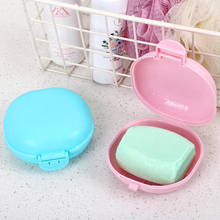 1 PiecePink Waterproof Soap Box With Cover Travel Soap Box Toilet Creative Draining Soap Box Travel Portable Soap Holder 2024 - buy cheap