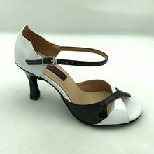 Fashional  comfortable latin dance shoes ballroom salsa dancing shoes tango shoes for women shpping free 6226B-BWP 2024 - buy cheap