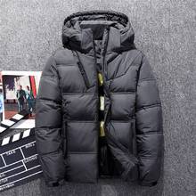 Nova marca de moda inverno homens para baixo jaqueta casual dos homens para baixo jaqueta e casacos grosso parka outwear masculino roupas 2024 - compre barato