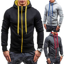 Men's Sweatshirt Cardigan Pullover Jacket Slim-fit Hoodies Men Casual Hoodies Hip Hop Hooded Sweatshirts for Men Autumn 2024 - buy cheap