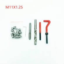 Kit de reparo para helicóleo, ferramenta de broca de bobina métrica m11x1.25 pro, kit de reparação de dentes durável, ferramenta de broca de bobina 2024 - compre barato