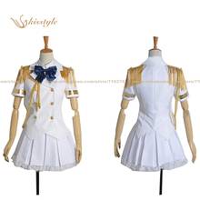Anime Uta no Prince-sama Haruka Nanami, uniforme blanco de verano, ropa para Cosplay, personalizado aceptado 2024 - compra barato
