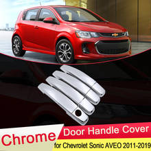 for Chevrolet Sonic AVEO Holden Barina 2011 2012 2013 2014 2015 2016 2017 2018 2019 Chrome Door Handle Cover Styling Accessories 2024 - buy cheap